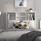 vidaXL - Hoofdbordkast - 100x19x103,5 - cm - wit