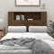 vidaXL - Hoofdbordkast - 120x18,5x102,5 - cm - bruin - eikenkleur
