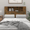 vidaXL - Hoofdbordkast - 120x18,5x102,5 - cm - gerookt - eikenkleurig
