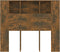vidaXL - Hoofdbordkast - 120x18,5x102,5 - cm - gerookt - eikenkleurig
