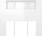 vidaXL - Hoofdbordkast - 120x18,5x102,5 - cm - hoogglans - wit