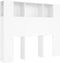 vidaXL - Hoofdbordkast - 120x18,5x102,5 - cm - wit