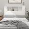 vidaXL - Hoofdbordkast - 120x18,5x102,5 - cm - wit