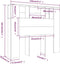 vidaXL - Hoofdbordkast - 120x18,5x102,5 - cm - wit
