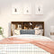 vidaXL - Hoofdbordkast - 120x19x103,5 - cm - gerookt - eikenkleurig