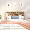 vidaXL - Hoofdbordkast - 120x19x103,5 - cm - sonoma - eikenkleurig