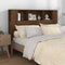 vidaXL - Hoofdbordkast - 140x18,5x104,5 - cm - bruin - eikenkleur