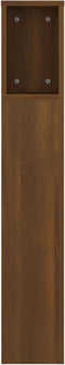 vidaXL - Hoofdbordkast - 140x18,5x104,5 - cm - bruin - eikenkleur