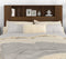 vidaXL - Hoofdbordkast - 140x18,5x104,5 - cm - bruin - eikenkleur