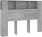 vidaXL - Hoofdbordkast - 140x18,5x104,5 - cm - grijs - sonoma - eikenkleurig