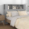 vidaXL - Hoofdbordkast - 140x18,5x104,5 - cm - grijs - sonoma - eikenkleurig