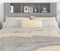 vidaXL - Hoofdbordkast - 140x18,5x104,5 - cm - grijs - sonoma - eikenkleurig