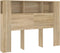vidaXL - Hoofdbordkast - 140x18,5x104,5 - cm - sonoma - eikenkleurig