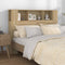 vidaXL - Hoofdbordkast - 140x18,5x104,5 - cm - sonoma - eikenkleurig