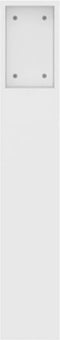vidaXL - Hoofdbordkast - 140x18,5x104,5 - cm - wit