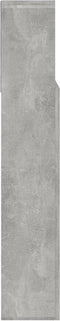 vidaXL - Hoofdbordkast - 140x19x103,5 - cm - betongrijs