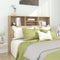 vidaXL - Hoofdbordkast - 140x19x103,5 - cm - bruin - eikenkleur