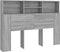 vidaXL - Hoofdbordkast - 140x19x103,5 - cm - grijs - sonoma - eikenkleurig