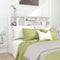 vidaXL - Hoofdbordkast - 140x19x103,5 - cm - hoogglans - wit