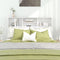 vidaXL - Hoofdbordkast - 140x19x103,5 - cm - hoogglans - wit
