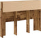 vidaXL - Hoofdbordkast - 140x19x103,5 - cm - oud - houtkleurig