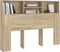 vidaXL - Hoofdbordkast - 140x19x103,5 - cm - sonoma - eikenkleurig