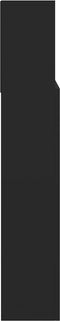 vidaXL - Hoofdbordkast - 140x19x103,5 - cm - zwart