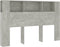 vidaXL - Hoofdbordkast - 160x18,5x104,5 - cm - betongrijs