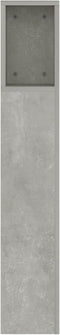 vidaXL - Hoofdbordkast - 160x18,5x104,5 - cm - betongrijs