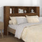 vidaXL - Hoofdbordkast - 160x18,5x104,5 - cm - bruin - eikenkleur
