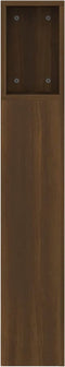 vidaXL - Hoofdbordkast - 160x18,5x104,5 - cm - bruin - eikenkleur