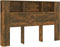 vidaXL - Hoofdbordkast - 160x18,5x104,5 - cm - gerookt - eikenkleurig