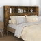 vidaXL - Hoofdbordkast - 160x18,5x104,5 - cm - gerookt - eikenkleurig