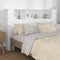 vidaXL - Hoofdbordkast - 160x18,5x104,5 - cm - wit