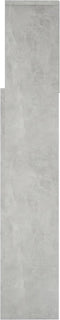 vidaXL - Hoofdbordkast - 160x19x103,5 - cm - betongrijs