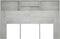 vidaXL - Hoofdbordkast - 160x19x103,5 - cm - betongrijs