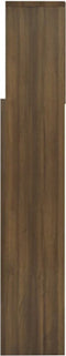 vidaXL - Hoofdbordkast - 160x19x103,5 - cm - bruin - eikenkleur