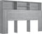 vidaXL - Hoofdbordkast - 160x19x103,5 - cm - grijs - sonoma - eikenkleurig