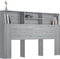 vidaXL - Hoofdbordkast - 160x19x103,5 - cm - grijs - sonoma - eikenkleurig
