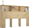 vidaXL - Hoofdbordkast - 160x19x103,5 - cm - sonoma - eikenkleurig