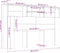vidaXL - Hoofdbordkast - 160x19x103,5 - cm - wit