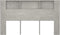 vidaXL - Hoofdbordkast - 180x18,5x104,5 - cm - betongrijs