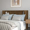vidaXL - Hoofdbordkast - 180x18,5x104,5 - cm - bruin - eikenkleur