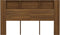 vidaXL - Hoofdbordkast - 180x18,5x104,5 - cm - bruin - eikenkleur