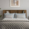 vidaXL - Hoofdbordkast - 180x18,5x104,5 - cm - bruin - eikenkleur