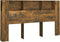 vidaXL - Hoofdbordkast - 180x18,5x104,5 - cm - gerookt - eikenkleurig