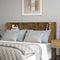 vidaXL - Hoofdbordkast - 180x18,5x104,5 - cm - gerookt - eikenkleurig