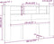 vidaXL - Hoofdbordkast - 180x18,5x104,5 - cm - grijs - sonoma - eikenkleurig