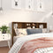 vidaXL - Hoofdbordkast - 180x19x103,5 - cm - gerookt - eikenkleurig