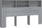 vidaXL - Hoofdbordkast - 180x19x103,5 - cm - grijs - sonoma - eikenkleurig